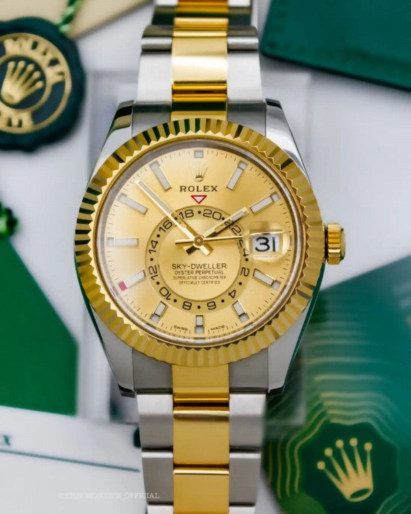 luxury Watch Oyster perpetual Sky Dweller