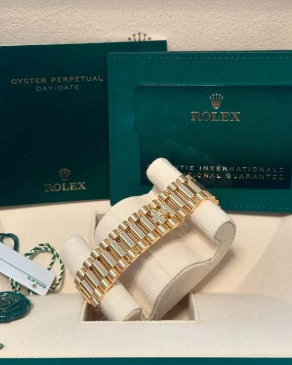 luxury Watch Oyster perpetual Day Date Automatic Gold-Green