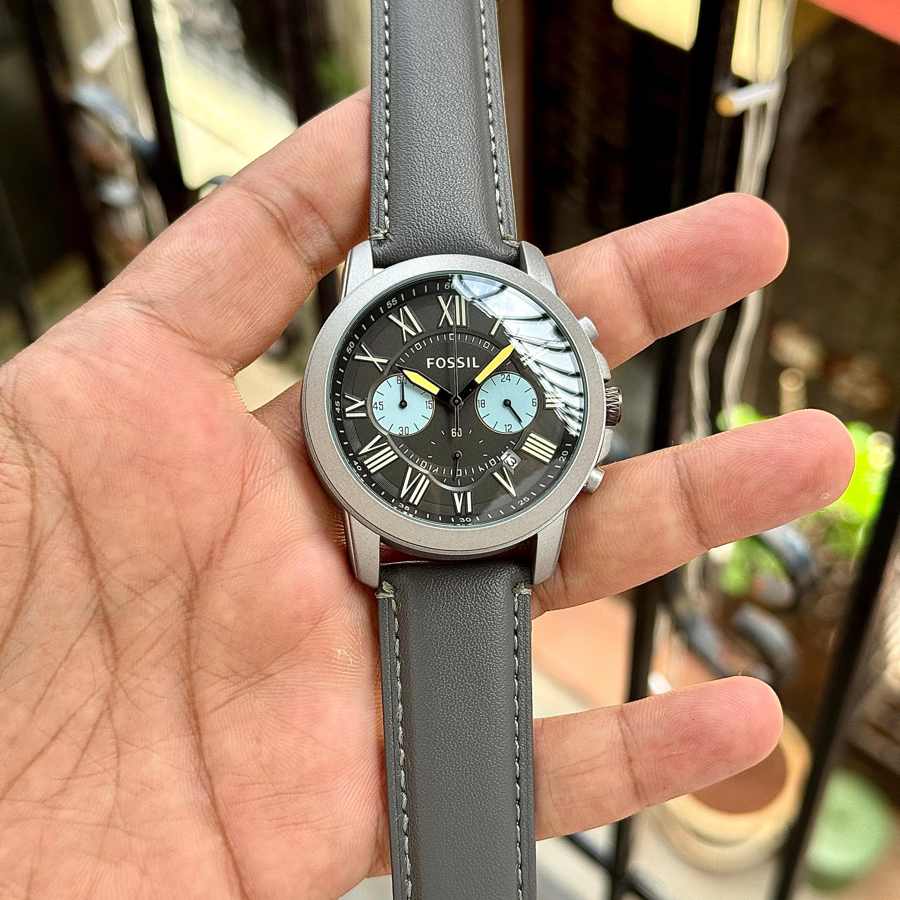luxury Watch Grant Grey Chronograph Mens Watch 🤩✅