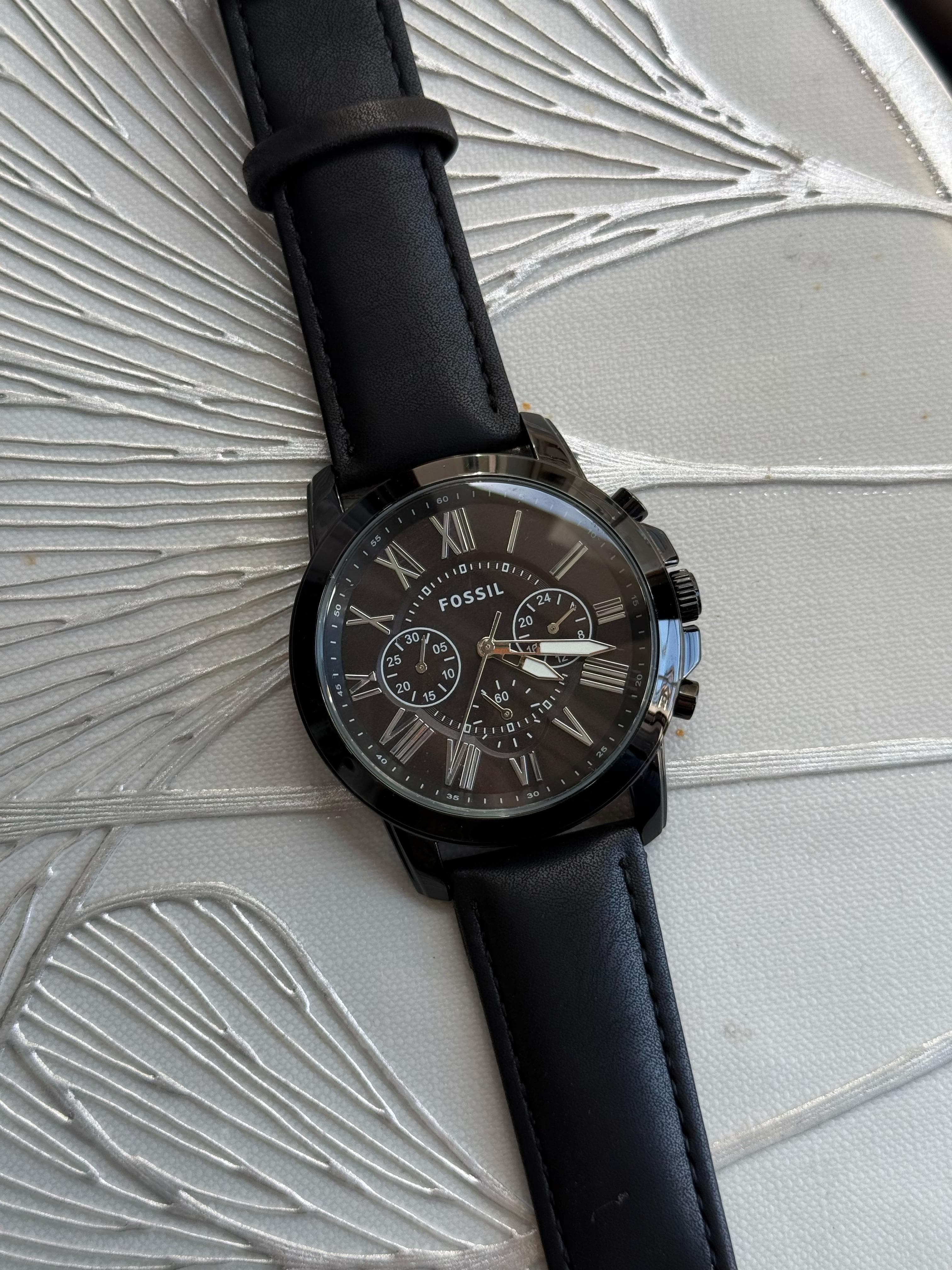 luxury Watch grant all working black