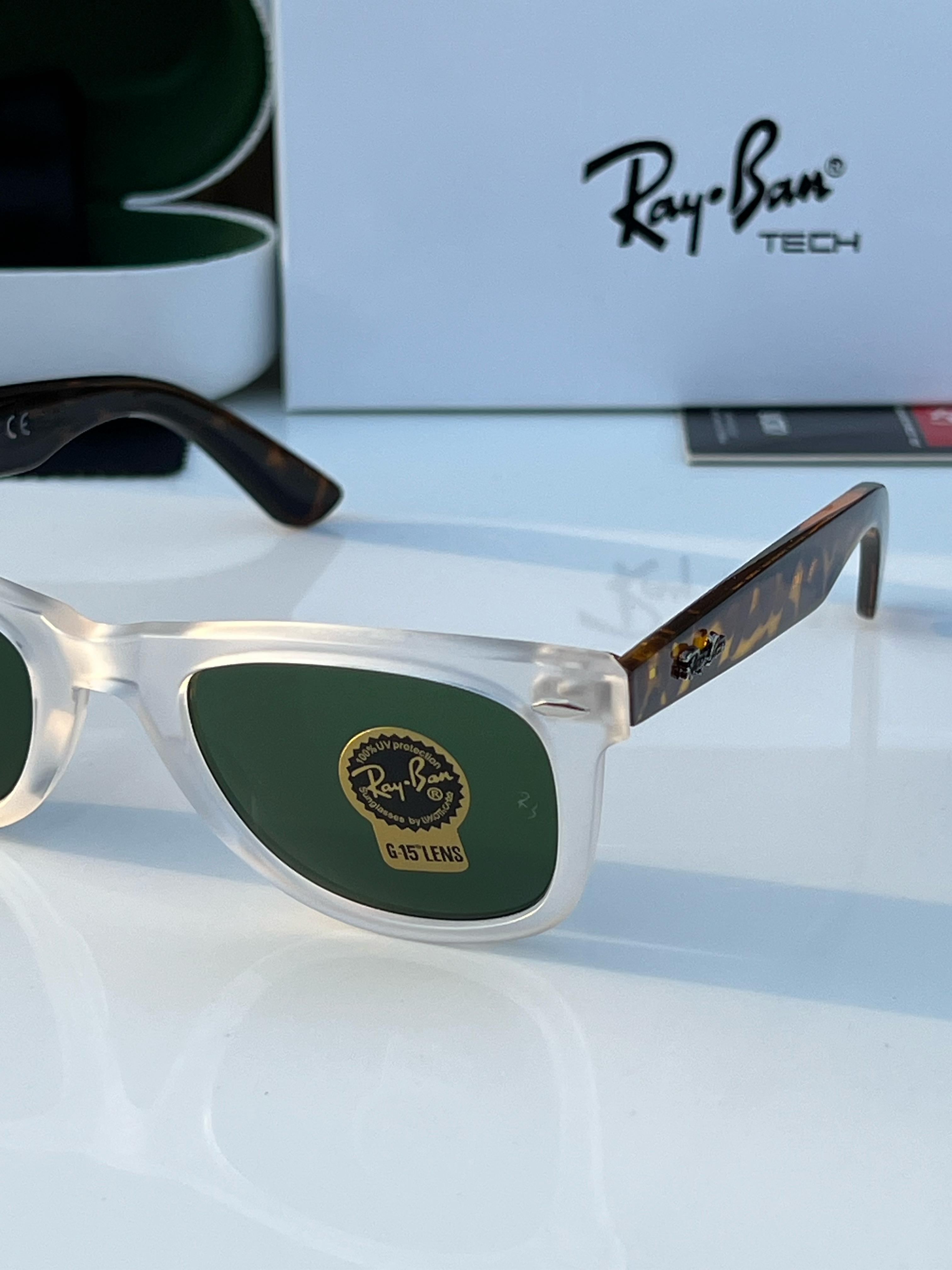 Ray- 2140 slant white tiger green